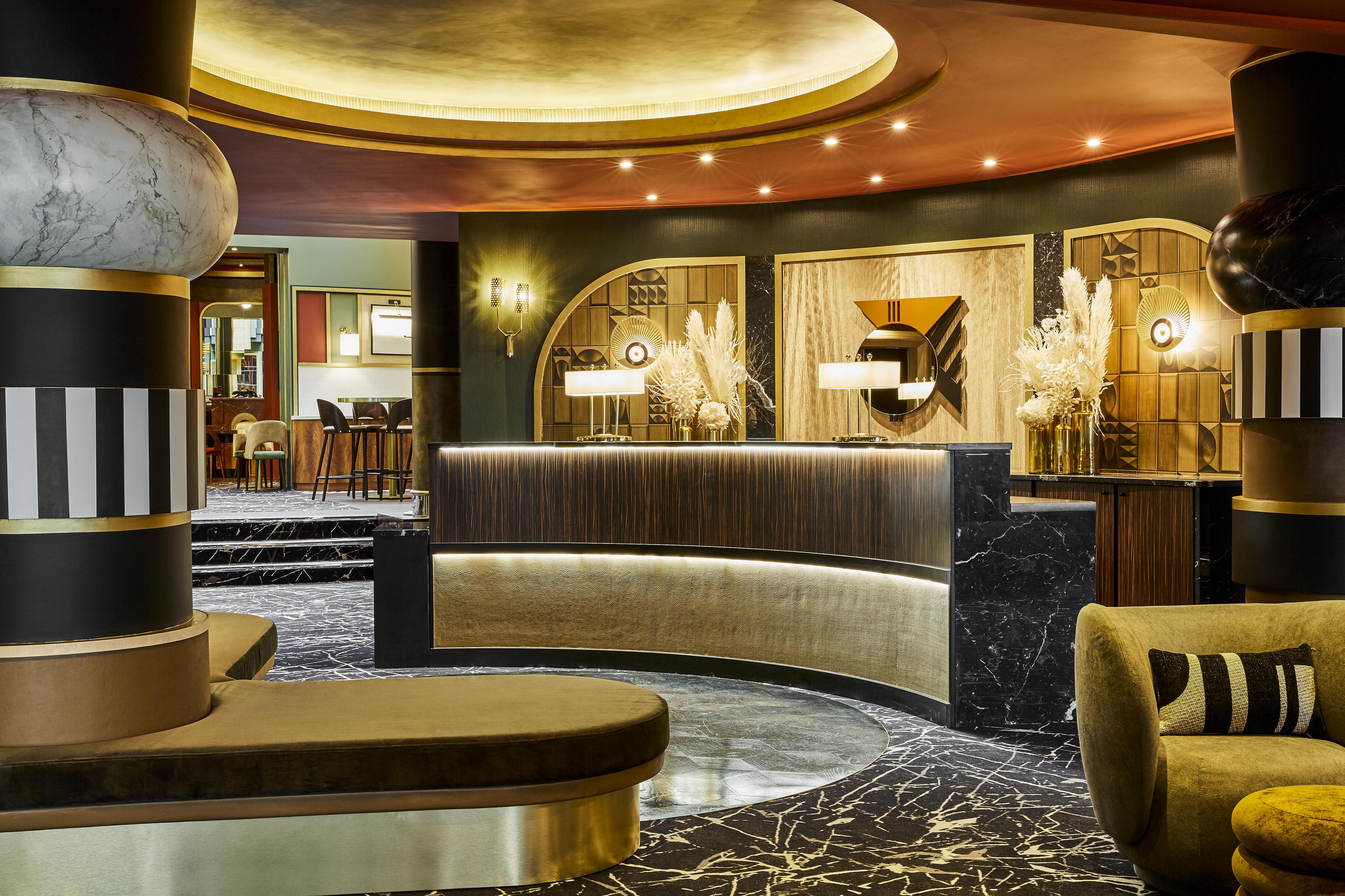 Nest Hotel Paris La Defense - Mgallery Collection Puteaux Exteriér fotografie The lobby of the hotel