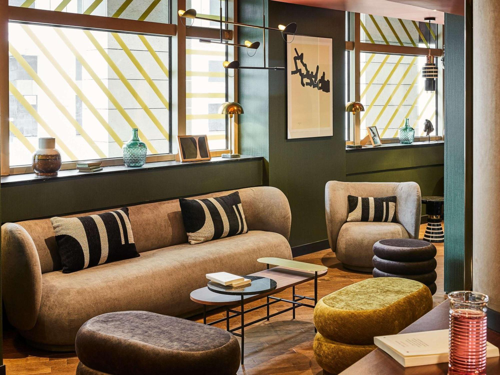 Nest Hotel Paris La Defense - Mgallery Collection Puteaux Exteriér fotografie The lounge at the hotel