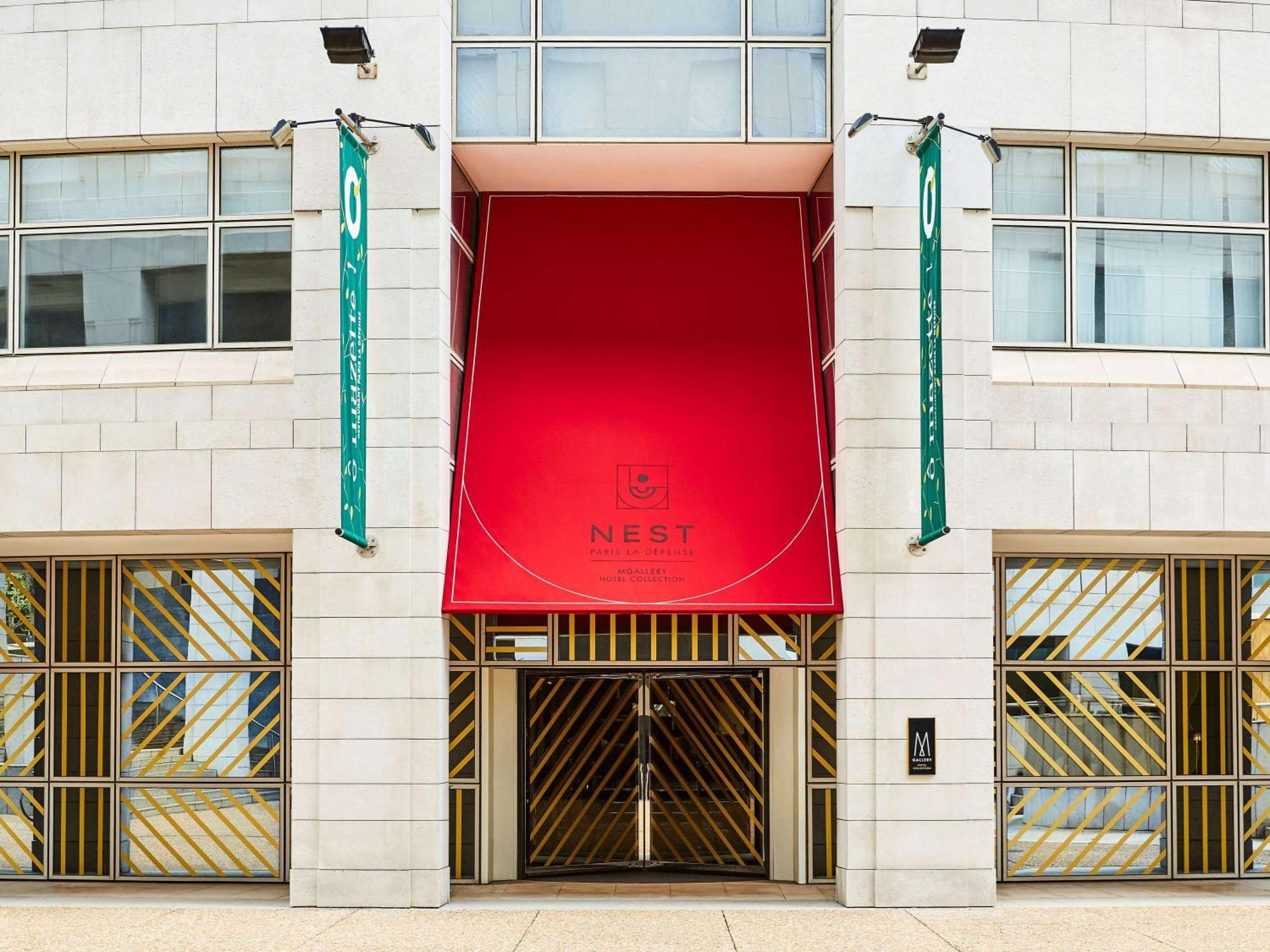 Nest Hotel Paris La Defense - Mgallery Collection Puteaux Exteriér fotografie The entrance to the museum